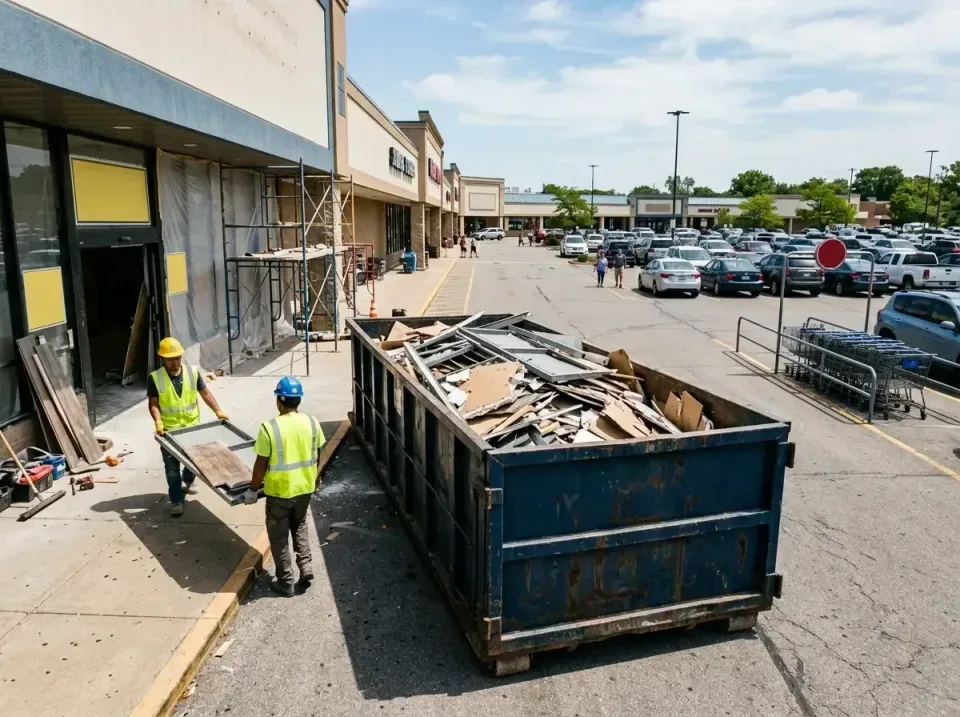 retail-store-renovation-debris-003 — frequently asked questions, Roll-off Dumpster Rentals in Blanchard, OK
